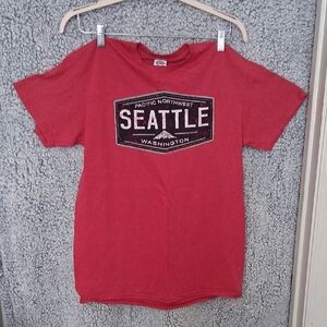 Delta Pro Weight Pink Pacific Northwest Seattle Graphic Tee